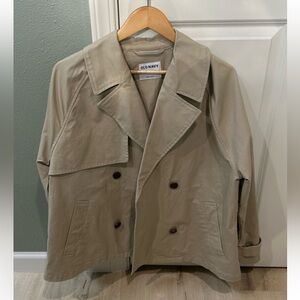 Old Navy Beige Trench Coat Size M